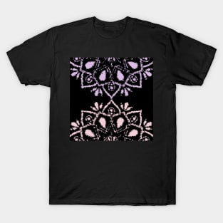 Strokes of Large Pastel Mandalas T-Shirt